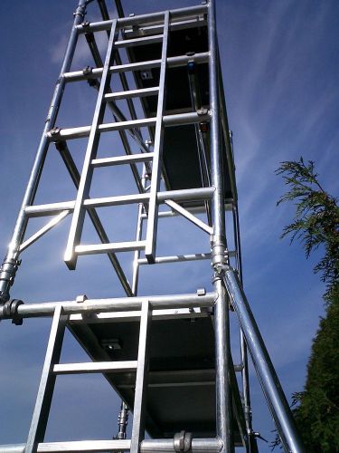 Boss youngman  aluminium narrow  3t  6.7m wh  3t  frame scaffold tower for sale