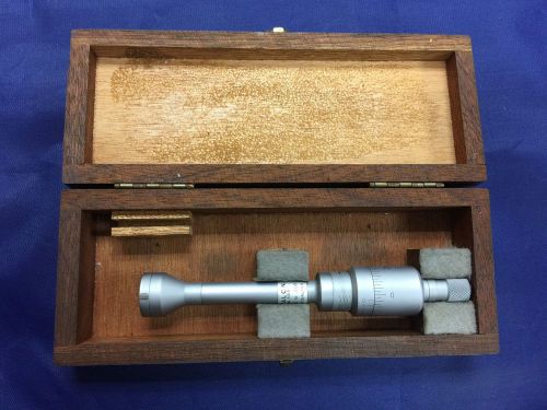 Etalon Rolle Switzerland  531B .700-.800 Internal Bore Micrometer in Wooden Case