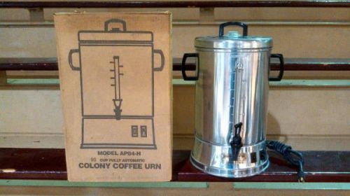 BRAND NEW OLD STOCK LANCASTER COLONY 90 CUP PERCOLATOR URN COFFEE POT