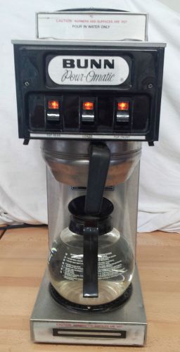 Bunn Model S Pour-over Commercial Coffee Maker w/ 3 Warmers - Bunn-O-Matic