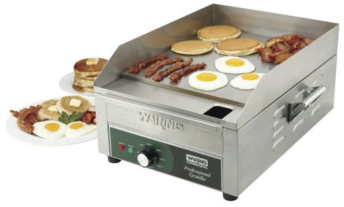 Waring Commercial Electric Counter Top Griddle Chef Grill Kitchen Cooking Gift