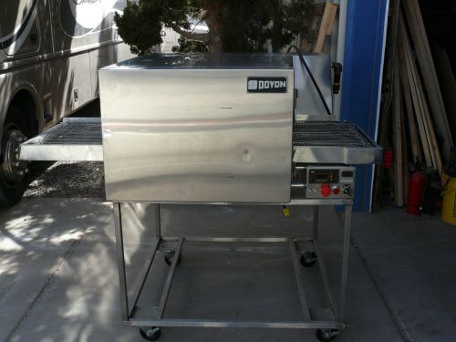 Doyon fc18g conveyor oven pizza, bake pies,bread,calzone stainless/natural gas for sale