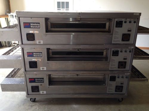 Pizza Oven MIddleby Marshall PS570S Triple Deck Conveyor