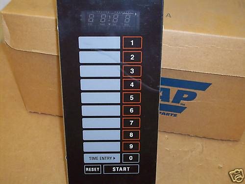 New Amana commerical microwave part# R163133A Digital Control Panel