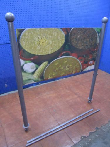 SOUP SIGN FOR BUFFET RESTAURANT DELI - MUST SELL! SEND ANY ANY OFFER!