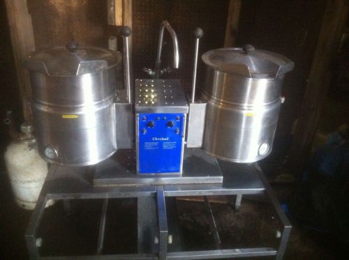 Cleveland twin tilt steam kettle tket-t for sale