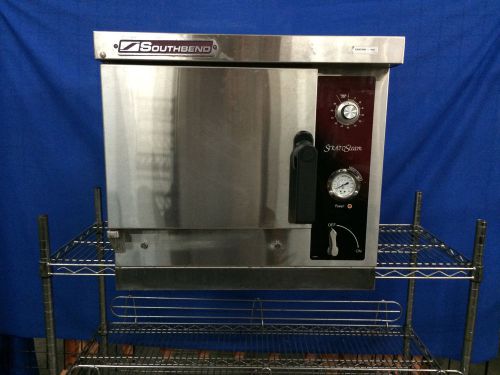 Southbend boilerless strato convection steamer gas 3 pan capacity nsf countertop for sale