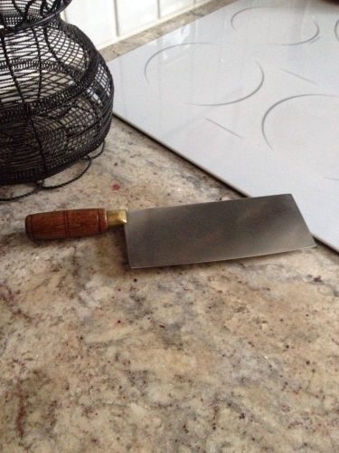 DEXTER TRADITIONAL CHINESE CHEF&#039;S KNIFE VINTAGE HEAVY
