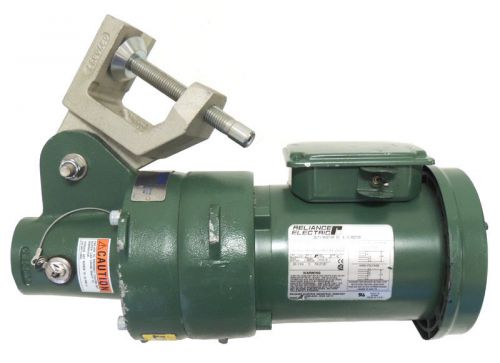 Lightnin ev6p25 mixer reliance 1/4 hp motor 1725 rpm with clamp / warranty for sale