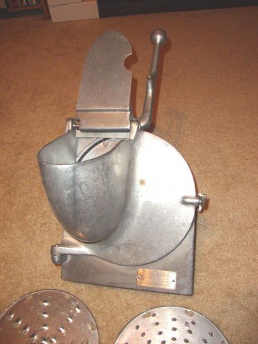 Hobart mixer pelican head attachment with 5 cheese grater blades for sale