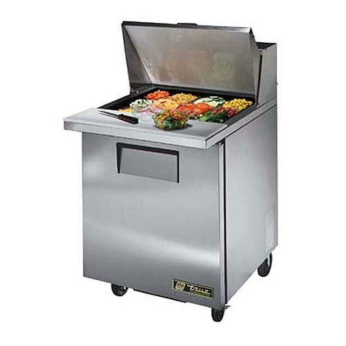 True Mega Top Prep Table, TSSU-27-12M-B, Commercial, Kitchen, Food, New