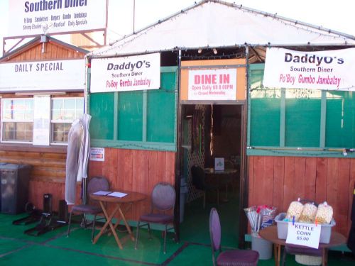 Food vendor trailer, setup and operating in quartzsite, az,  illness forces sale for sale