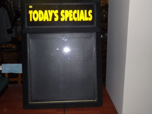 &#034;Today&#039;s Special&#034; Lighted Marker Board