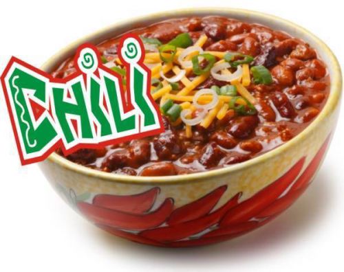 Concession Decal 10&#034; Chili Restaurant Food Catering