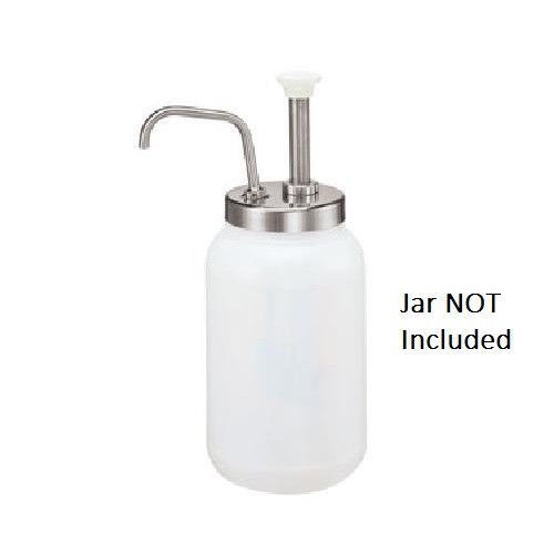 Condiment Pump for 1 Gal Jar - Dispenser - Gallon - Commercial Concessions