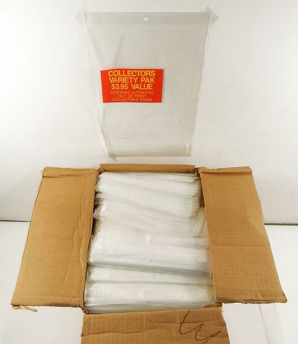 Box of (2500) clear plastic 8.75&#034;x 11.5&#034; storage bags for retail merchandise new for sale