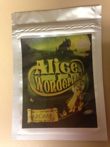 50 Alice In Wonderland 10g EMPTY** Mylar Ziplock Bags (FREE BONUS BAGS)