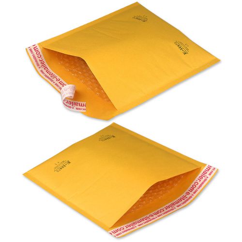 100 #2 8.5x12 kraft bubble mailers padded mailing envelope bag shipping supply for sale