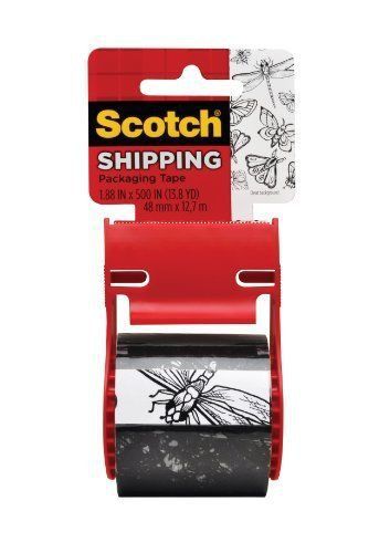 Scotch Decorative Shipping Packaging Tape, 1.88 x 500 Inches