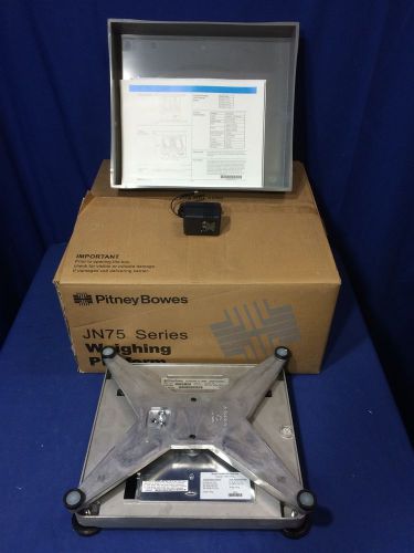Pitney Bowes JN75 Weighing Platform and Power supply ONLY no digital display