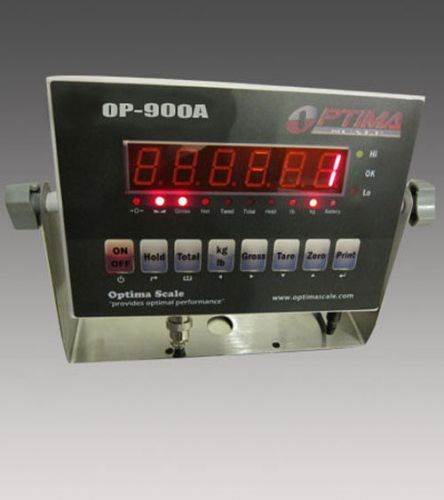 Indicator Scale Display Head Brain Optima OP-900A Weighing OP-900B