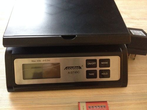 Accuteck A-ST45LB Heavy Duty Shipping Postal Scale w/ AC Extra Large Display