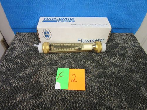 Blue-white f-460 flowmeter flow plastic 1/2 npt f-46050lx-08k lab labratory new for sale