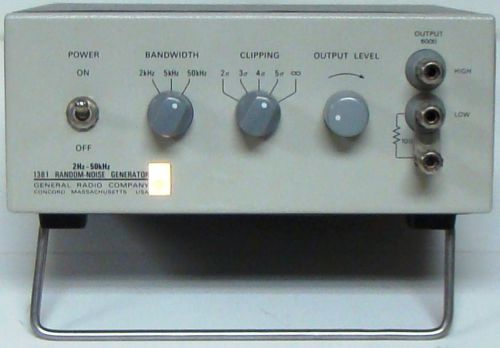 General Radio Random Noise Generator 1381 white