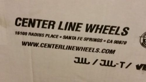 Center Line Wheels 065853547 - Center Line Auto Drag 06 Series Polished Wheel