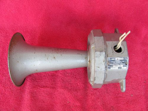 Thomas benjamin industrial signal horn n8546 115v factory alarm siren vintage for sale