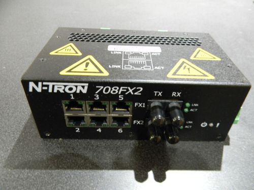 N-tron 708fxe2-st-15 8 port industrial ethernet swith - new in box for sale