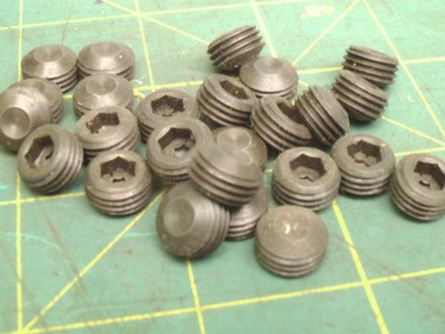 7/16-20 x 1/4 set screws cup point black oxide #57710 for sale