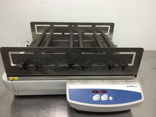 Vwr orbital shaker 5000 tested with four bar glassware holder and warranty for sale