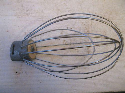 Vintage Industrial Wire Mixer Whisk 11588 Head Attachment 14&#034; Long