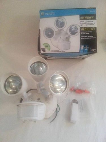 180-Degree 300w Halogen Motion Activated Flood Light Security For Parts / Repair