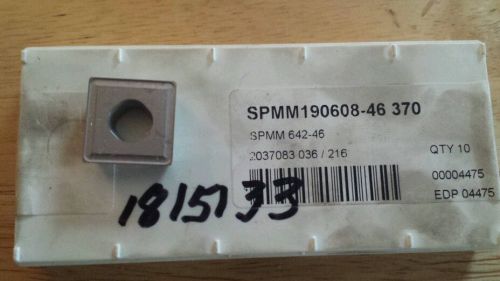 Seco spmm190608-46 370 (5 new inserts)