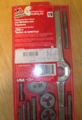 Vermont American 21767 19 Piece Tap and Die Set
