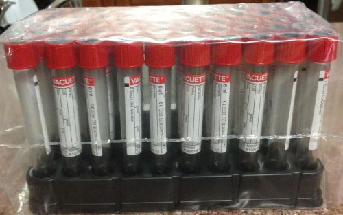 Vacuette 6 ml Z Serum Sep Clot Activator Blood Collection Tubes 4x50 Pack