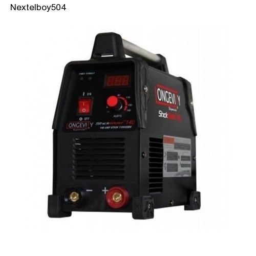 Dual voltage all purpose transportable stick welding machine 140 amps for sale