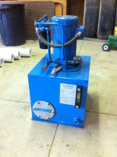 Vickers 3 hp power unit for sale