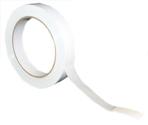 Strapping tape 72 rolls 1/2&#034; x 60 yards poly white for sale