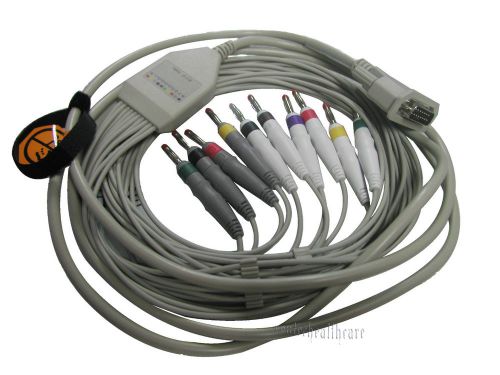 ECG Cable,ECG Lead of Contec  Machine,EKG Electrocardiograph warranty 100%