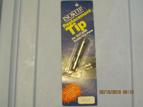 Iso-tip replacement tip for butane soldering irons catalog # 7987 for sale