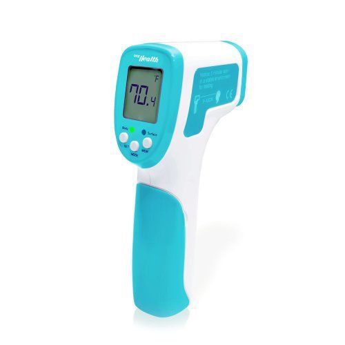 Pyle PHTM60BTBL Bluetooth Smart Non-Contact Handheld Thermometer, Blue