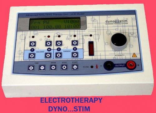 Electrotherapy, lcd display physical therapy dyno stim digital unit e1 for sale