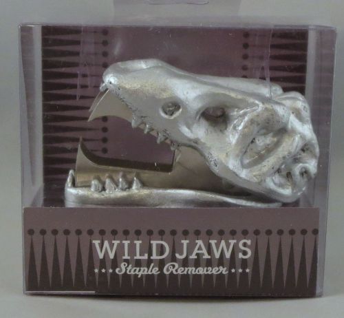 Dinosaur Staple Remover Wild Jaws New Funny Humor Teeth Office Supplies Head