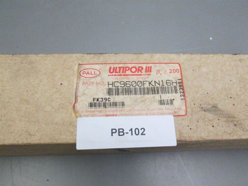 New pall filter hc9600fkn16h new in box for sale