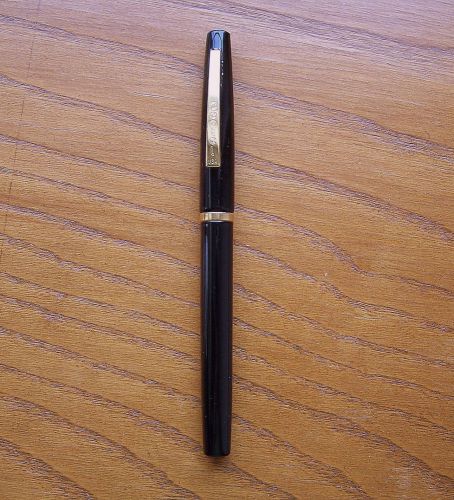 1 Pentel Lancelot Ballpoint Pen - Black Barrel - Black Ink - 0.8mm - Excellent