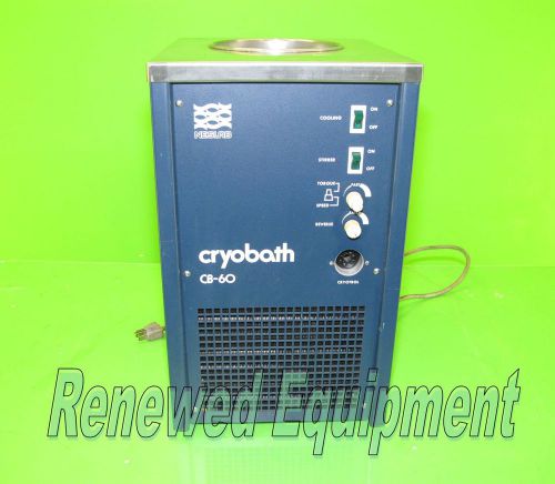 Neslab cryobath cb-60 chiller waterbath -61c tested for sale