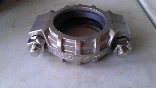 14qty pass hp3&#034;  hp 3&#034; 88.9mm grooved coupling clamp new for sale